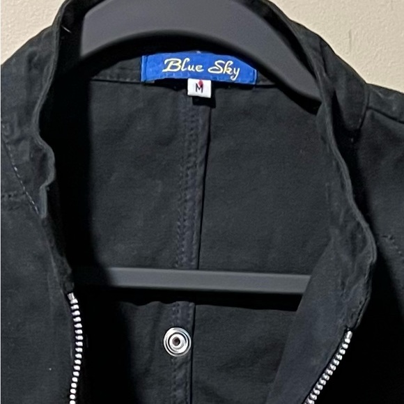 Blue Sky Ladies M Black Zipper Jacket - Picture 2 of 9